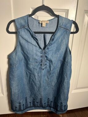 Vintage America Blues Sleeveless tank sz L